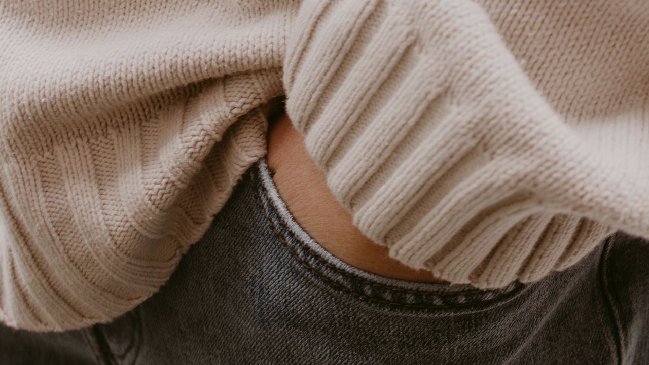 Wallpaper hand, pocket, sweater, jeans