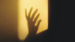 Preview wallpaper hand, shadow, wall, fingers, silhouette
