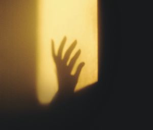 Preview wallpaper hand, shadow, wall, fingers, silhouette