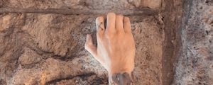 Preview wallpaper hand, tattoo, stones