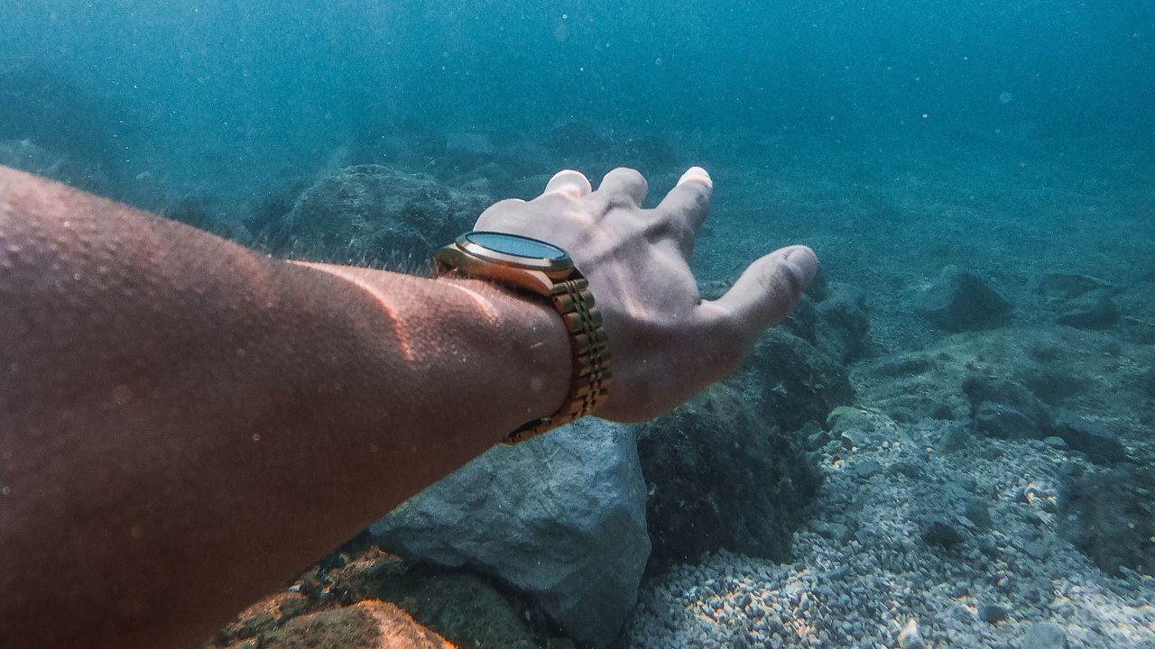 Wallpaper hand, watch, underwater, water, corals