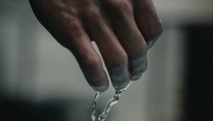 Preview wallpaper hand, water, drops, bracelet, wet