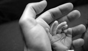 Preview wallpaper hands, child, adult, affection, care