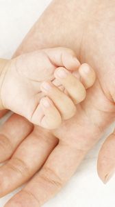 Preview wallpaper hands, child, care, tenderness