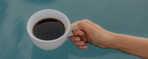 Preview wallpaper hands, coffee, cup, water