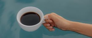Preview wallpaper hands, coffee, cup, water