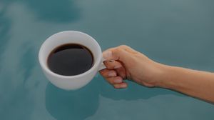 Preview wallpaper hands, coffee, cup, water