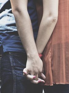 Preview wallpaper hands, couple, love, romance