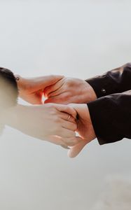 Preview wallpaper hands, couple, love, romance