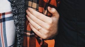 Preview wallpaper hands, couple, ring, love