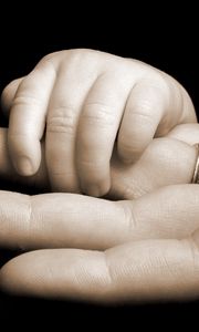 Preview wallpaper hands, fingers, baby, bond, family members, ring, family