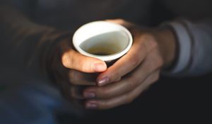 Preview wallpaper hands, fingers, glass, coffee, drink