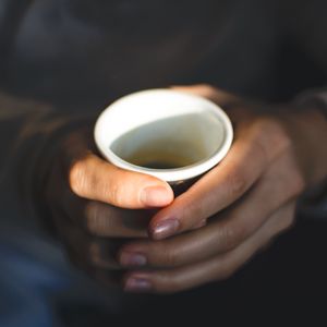 Preview wallpaper hands, fingers, glass, coffee, drink