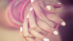 Preview wallpaper hands, fingers, manicure, girl