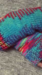 Preview wallpaper hands, gloves, knitted, bright