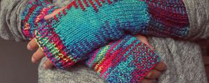 Preview wallpaper hands, gloves, knitted, bright