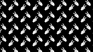 Preview wallpaper hands, patterns, peace, texture, bw