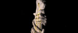 Preview wallpaper hands, rope, gold, climb