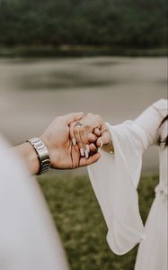 Preview wallpaper hands, wedding, love, ring