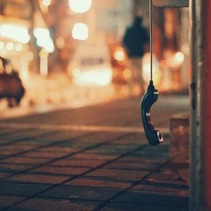 Preview wallpaper handset, phone, blur