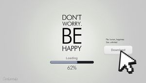 Preview wallpaper happiness, loading, happy