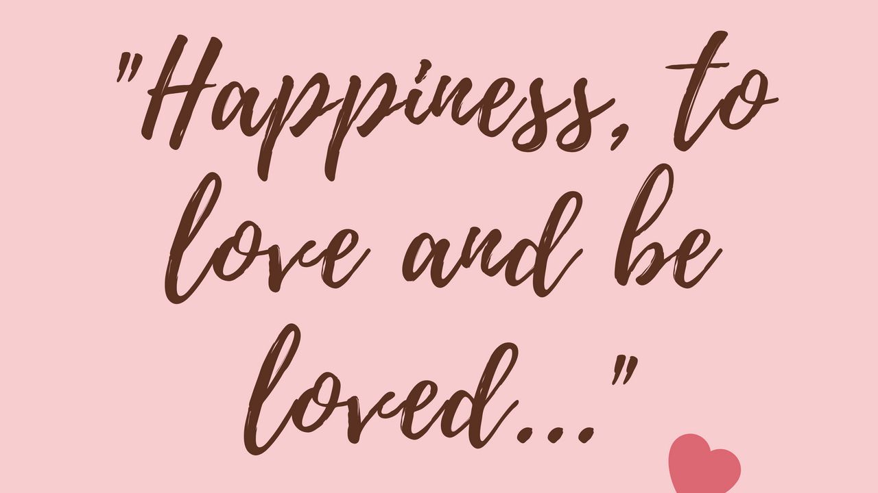 Wallpaper happiness, love, feelings, quote, phrase