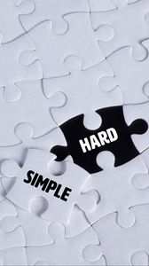 Preview wallpaper hard, simple, words, puzzle