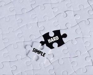 Preview wallpaper hard, simple, words, puzzle