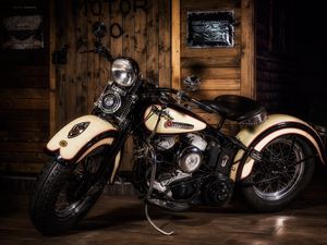 Preview wallpaper harley davidson, motorcycle, style