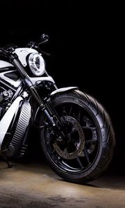 Preview wallpaper harley-davidson, bike, motorcycle, side view