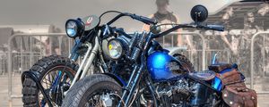 Preview wallpaper harley-davidson, bike, motorcycle, style, bikers
