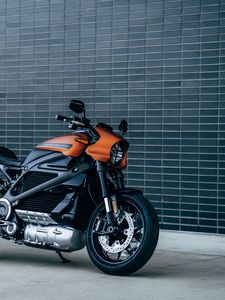 Preview wallpaper harley-davidson livewire, harley-davidson, motorcycle, bike, electric bike, side view