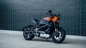 Preview wallpaper harley-davidson livewire, harley-davidson, motorcycle, bike, electric bike, side view