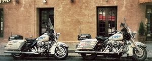 Preview wallpaper harley-davidson, motorcycles, sports, street