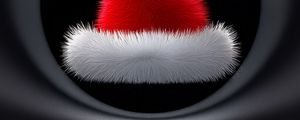 Preview wallpaper hat, cande, santa, santa claus, new year, christmas