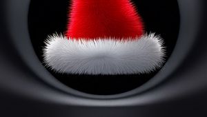 Preview wallpaper hat, cande, santa, santa claus, new year, christmas