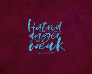 Preview wallpaper hate, inscription, quote, phrase, text