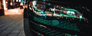 Preview wallpaper headlight, auto, front bumper, blur
