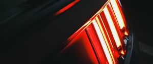 Preview wallpaper headlight, light, red, glow, brake light