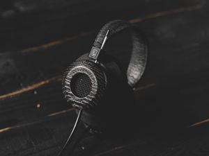 Preview wallpaper headphones, audio, dark, stylish