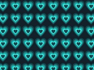 Preview wallpaper heart, background, glow, surface, texture