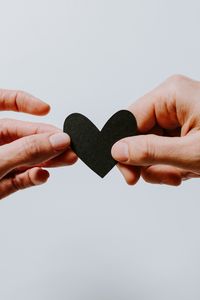 Preview wallpaper heart, hands, love, couple