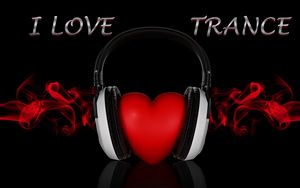 Preview wallpaper heart, headphones, background