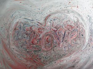 Preview wallpaper heart, light, sign, love, line