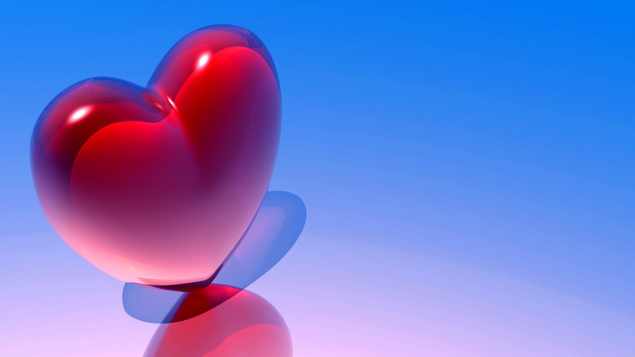 Wallpaper heart, love, background