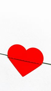 Preview wallpaper heart, love, envelope, red