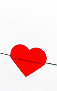 Preview wallpaper heart, love, envelope, red