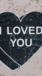 Preview wallpaper heart, love, inscription, recognition