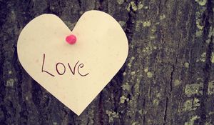 Preview wallpaper heart, love, tree, feeling
