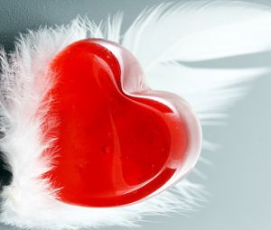 Preview wallpaper heart, pen, red, love